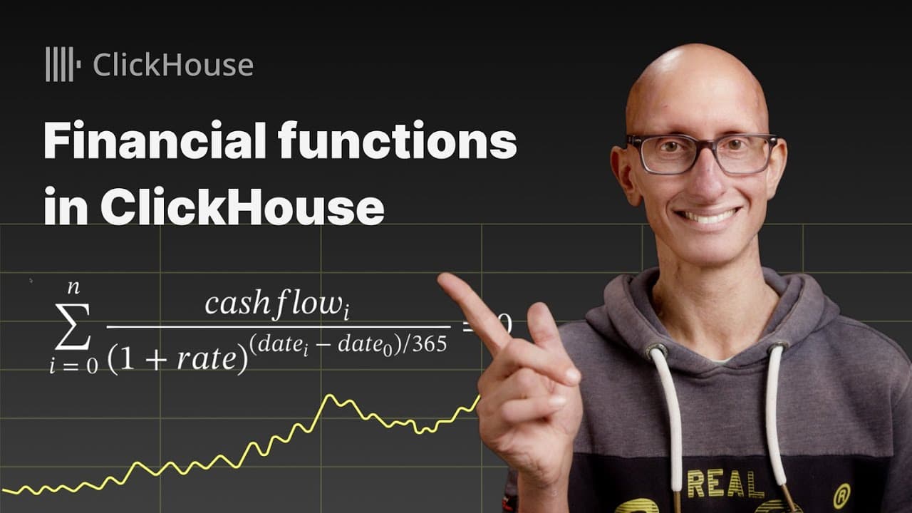 Financial functions in ClickHouse
