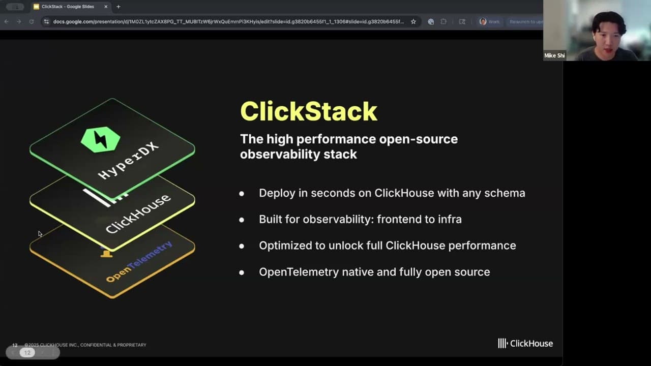 Introducing ClickStack: Live Demo & Q&A - APJ