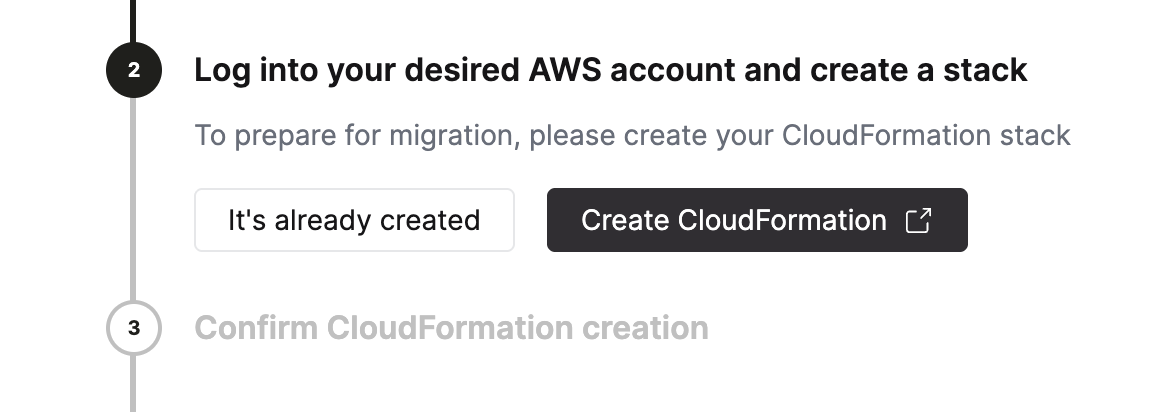 BYOC アカウント初期化