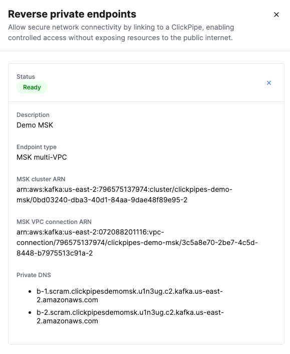 ClickHouse Cloud 設定