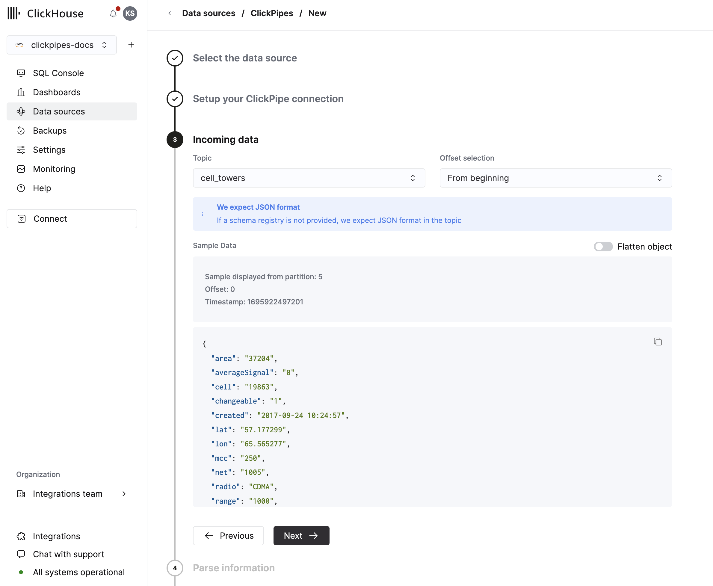 トピックを選択