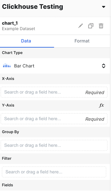 Explo ダッシュボード