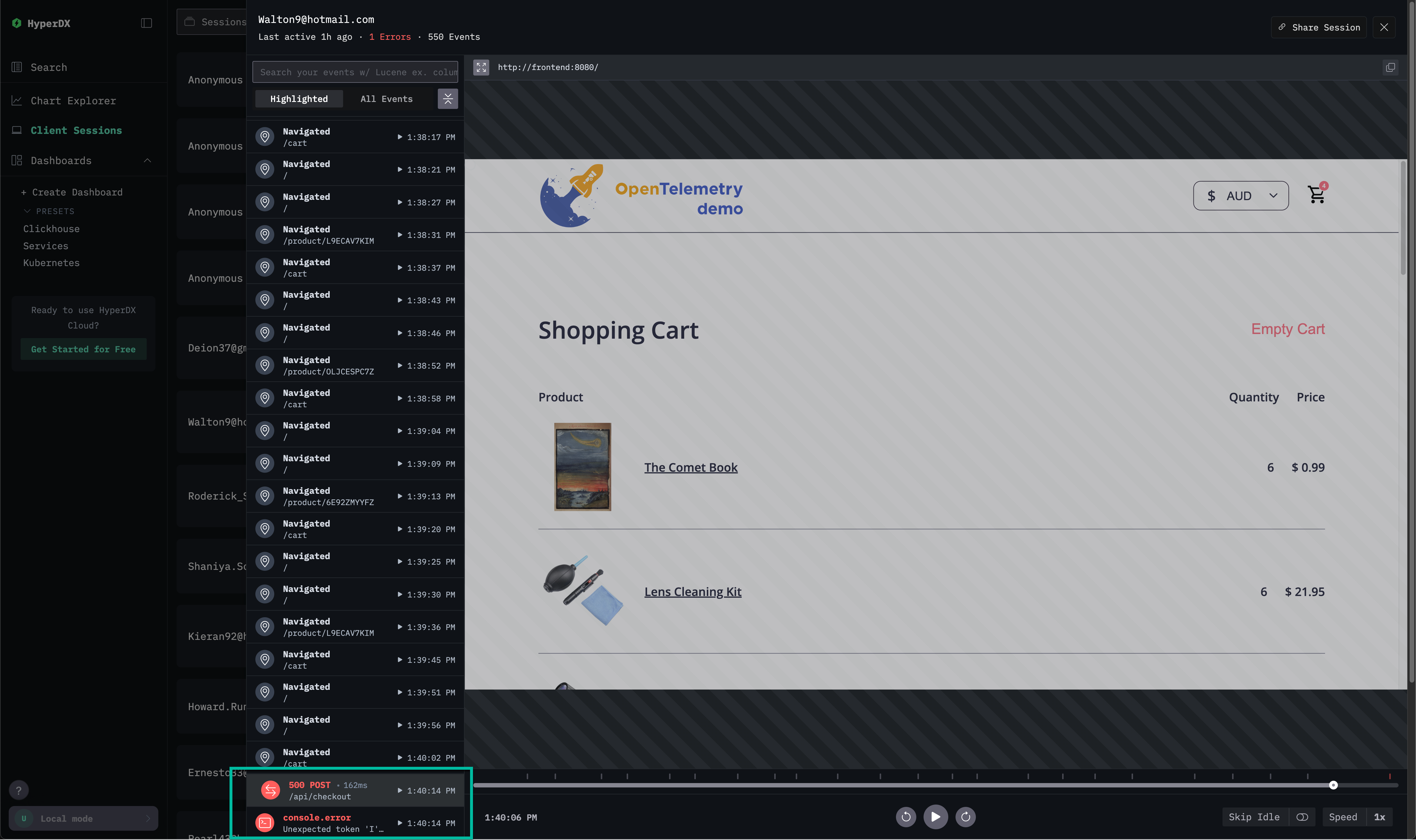 セッション中にエラーが発生しました