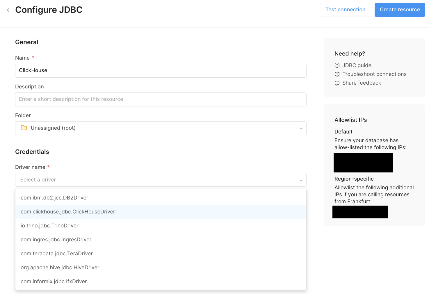 正しいドライバーを選択する