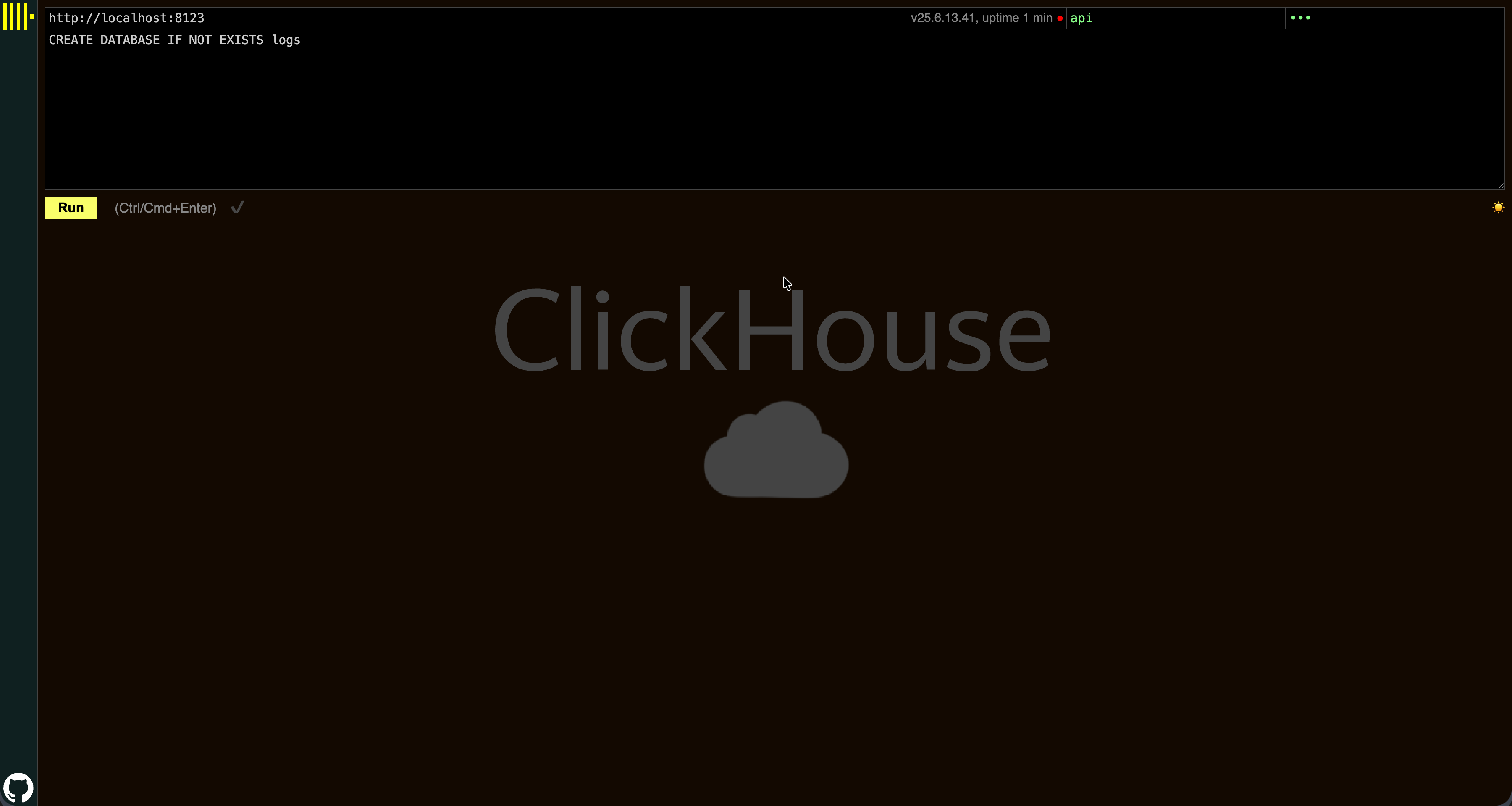 体验 ClickStack UI