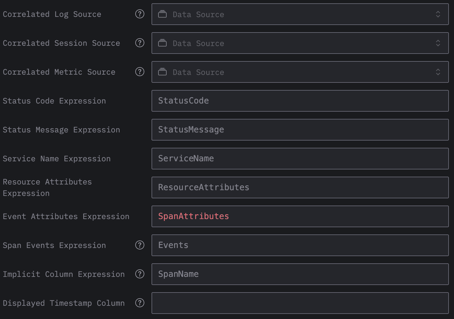 Setting up a data source in HyperDX
