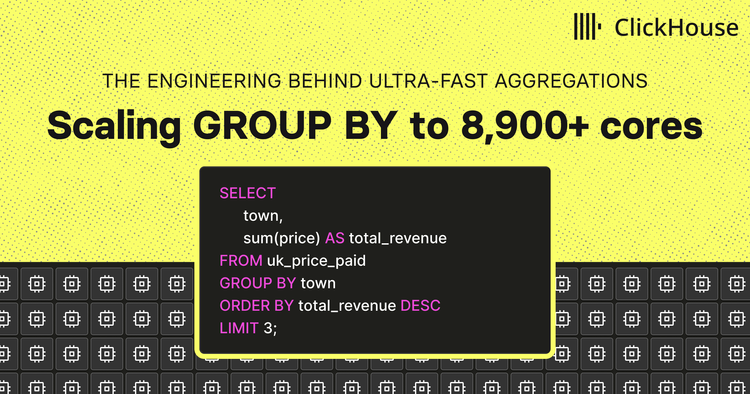 How does a database scale any query to 9000+ cores?
