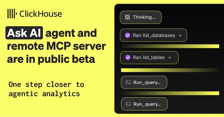 One step closer to Agentic Analytics: Ask AI agent & Remote MCP server beta launch