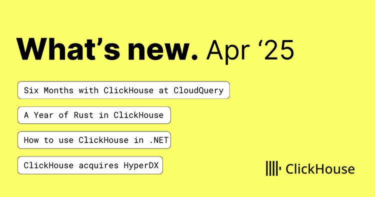 April 2025 Newsletter