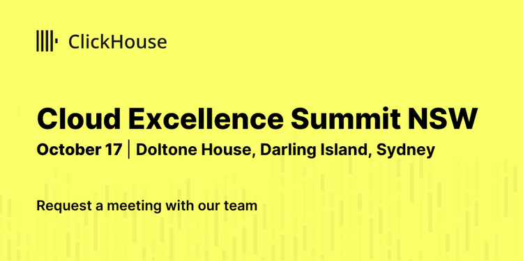 Cloud Excellence Summit NSW