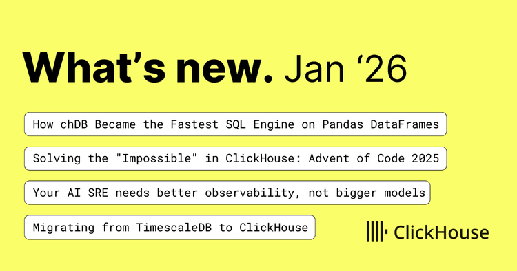 January 2026 newsletter