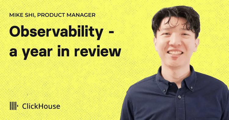 Observability - a year in review
